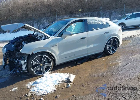 2021 Porsche Cayenne E-Hybrid Coupe Turbo S из США, поврежденный, VIN WP1BH2AY9MDA53018